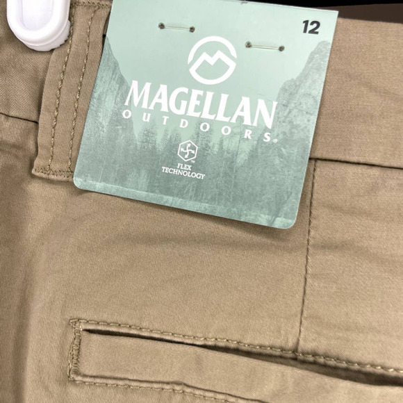 NWT Magellan Silver Mink Happy Camper Shorts, Size 12 - Picture 2 of 4